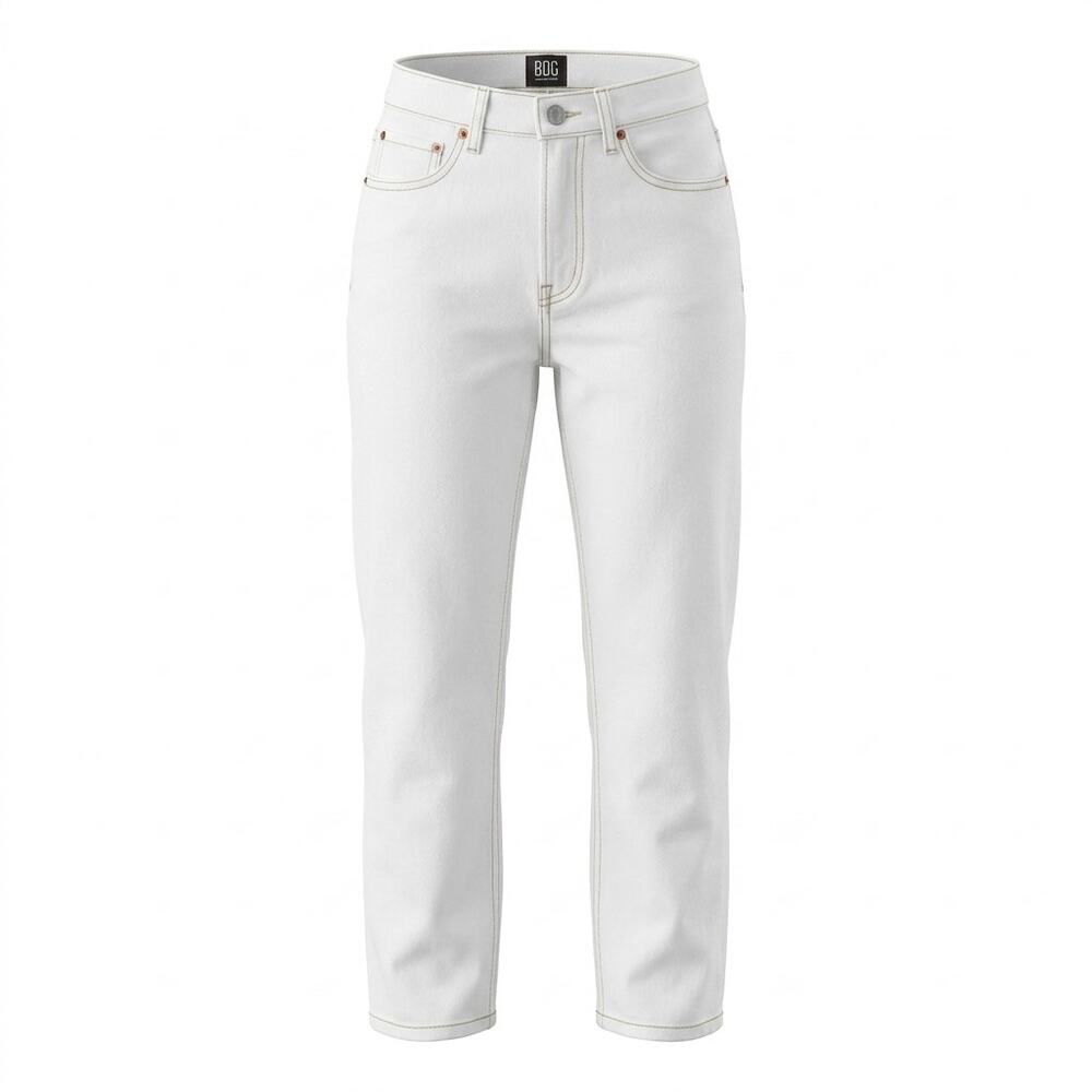 BDG Cowboy Jean White Denim Jeans Solid Straight Women Size 26